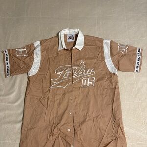 FUBU Short Sleeve Button Up